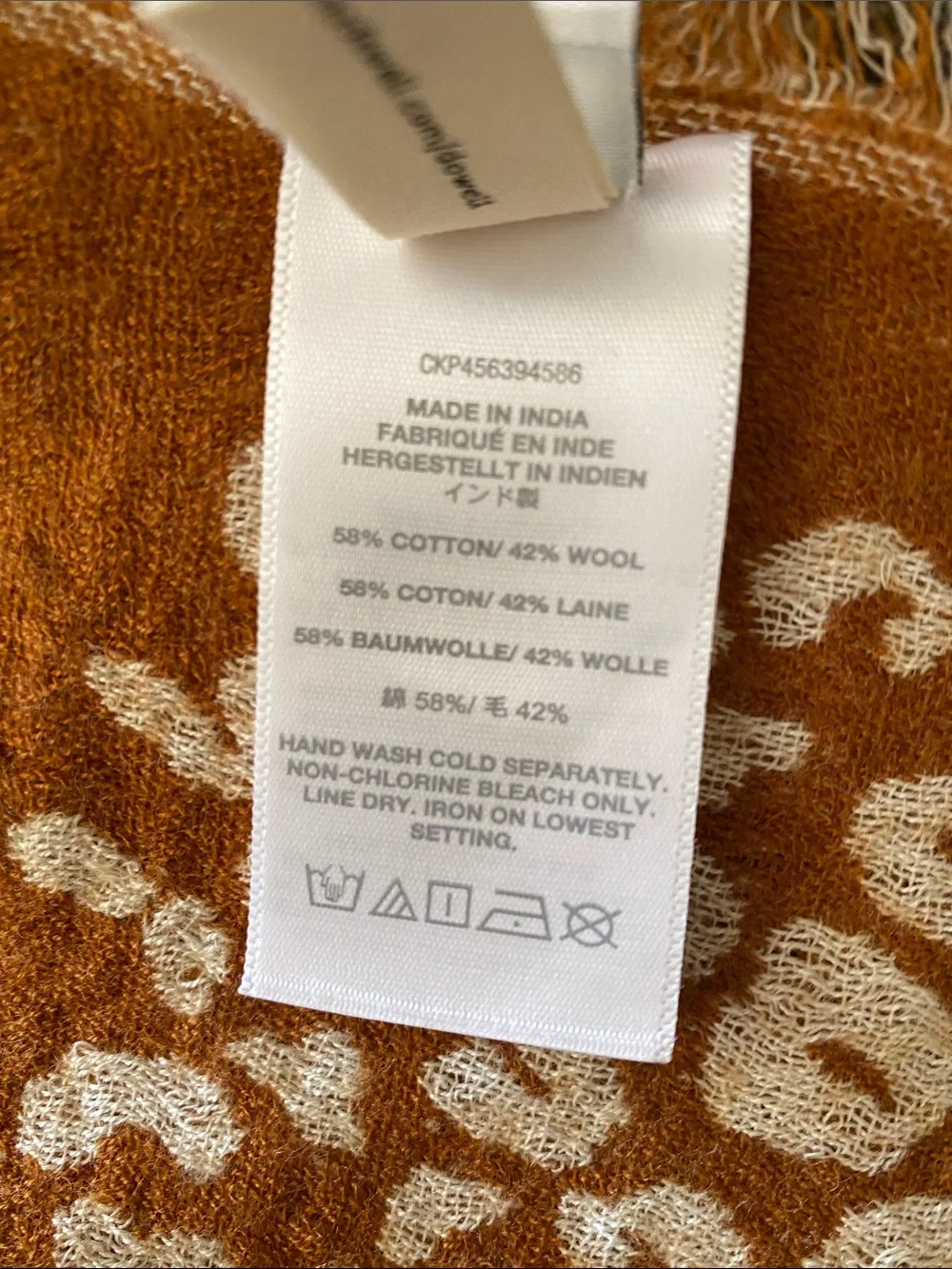 Madewell Bandana Scarf in Golden Pecan